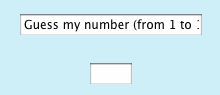  Guess my number